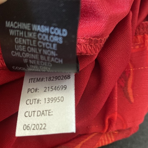 NWT 2X Mini Crinkle Lurex Tiered Skirt - Picture 11 of 12